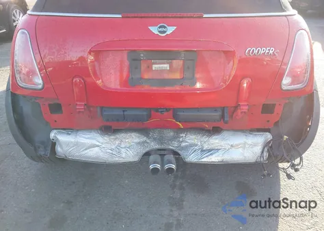 2006 Mini Cooper S из США, поврежденный, VIN WMWRH33526TK57626